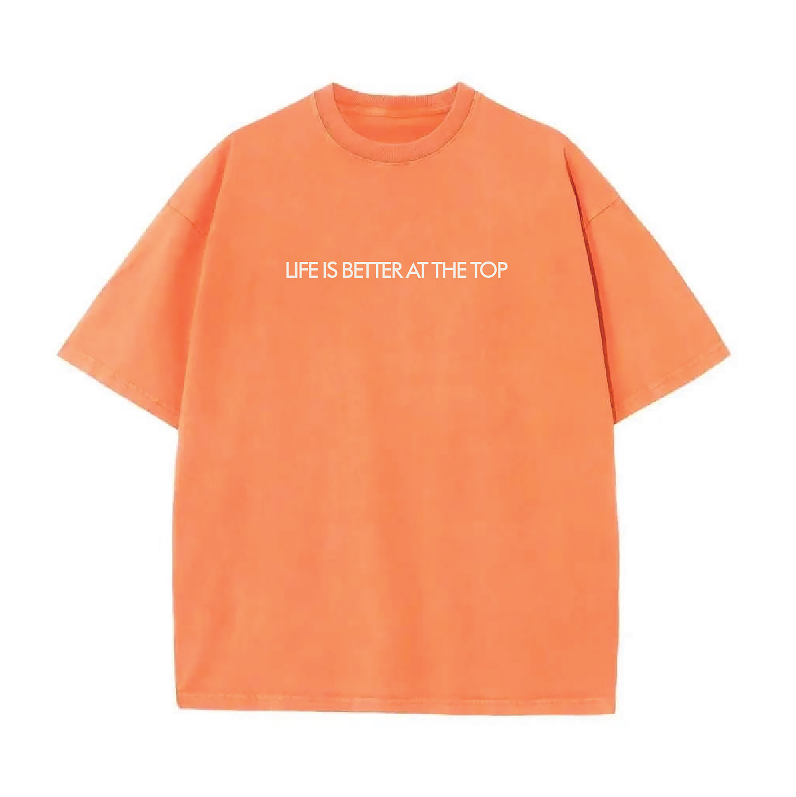 Orange acid hot sale wash shirt